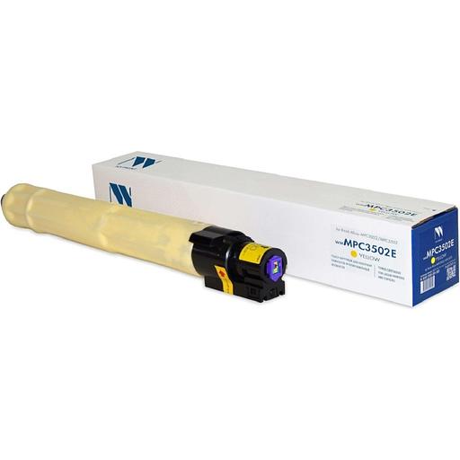 Картридж NVP совместимый NV-MPC3502E Yellow для Ricoh Aficio-MPC3002/MPC3502 (18000k) фото 1