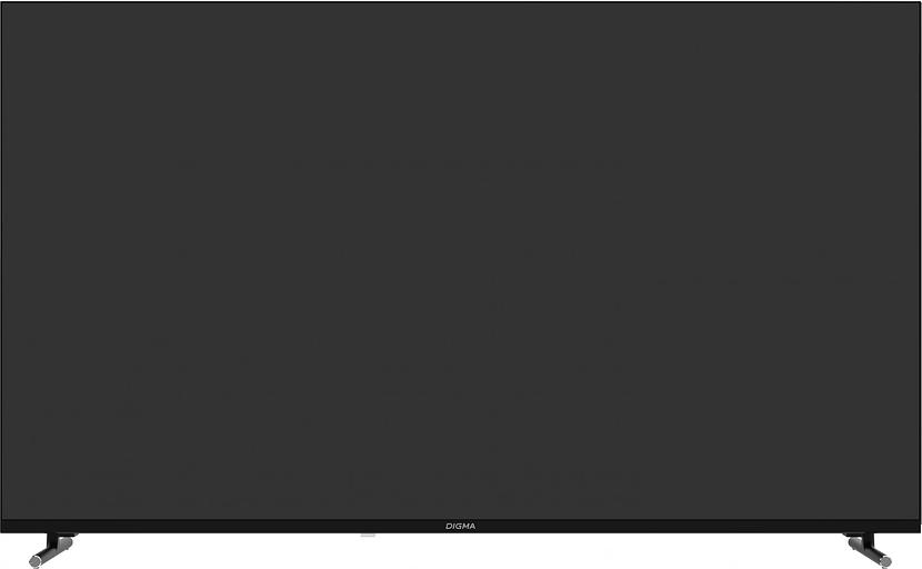 Телевизор LED Digma 50" DM-LED50UBB33 Яндекс.ТВ Frameless черный 4K Ultra HD 60Hz DVB-T DVB-T2 DVB-C DVB-S DVB-S2 USB WiFi Smart TV фото 2