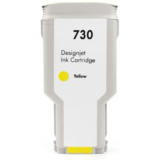 Струйный картридж NV Print 730 (NV-P2V70A) Yellow для HP DesignJet T1700, T1600, T2600 (300 мл) фото 1