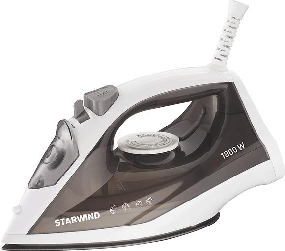 Утюг Starwind SIR1819 1800Вт серый/белый фото 1