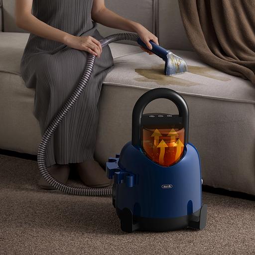 Пылесос моющий Deerma DEM-BY200 850Вт синий фото 6