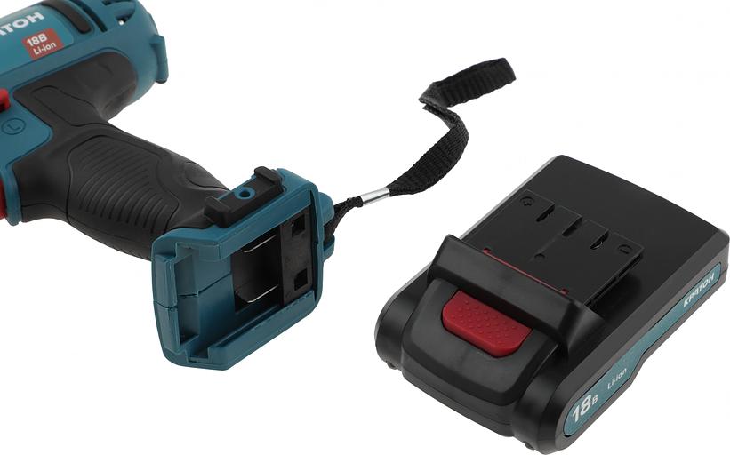 Дрель-шуруповерт Кратон CD-18-Li-2,0 аккум. патрон:быстрозажимной (3 11 01 057) фото 8