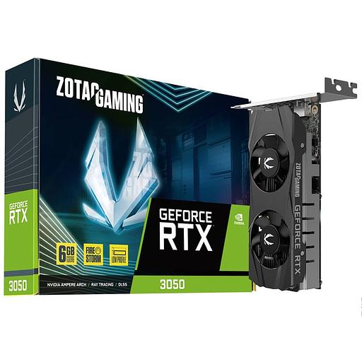 Видеокарта Zotac RTX3050 6GB GDDR6, 96bit DP HDMI LP Lite Pack фото 1