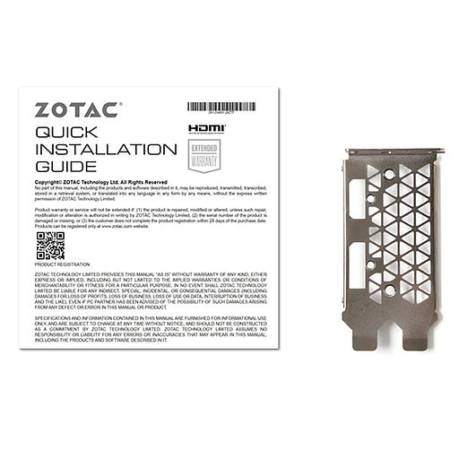 Видеокарта Zotac RTX3050 6GB GDDR6, 96bit DP HDMI LP Lite Pack фото 7