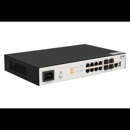 Управляемый коммутатор уровня 2+ SNR-S5210G-8TX-RPS фото 2