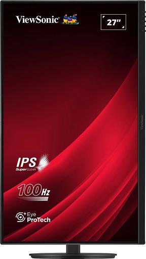 Монитор ViewSonic 27" VA2708-HDJ черный IPS LED 5ms 16:9 HDMI матовая HAS Piv 1000:1 250cd 178гр/178гр 1920x1080 100Hz VGA DP FHD 4.1кг фото 4