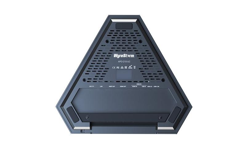 Интегрированный спикерфон и коммутатор 4K, Multiview и выходом HDBaseT (4K: 40 м) Wyrestorm APO-210-UC фото 4