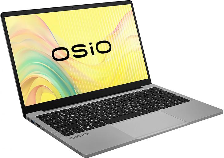 Ноутбук Osio FocusLine F140a-008 Ryzen 5 5560U 16Gb SSD512Gb AMD Radeon 14" IPS FHD (1920x1080) noOS grey WiFi BT Cam 6000mAh фото 4