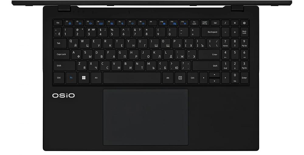 Ноутбук Osio BaseLine B150i-006b N-series N100 8Gb SSD512Gb Intel UHD Graphics 15.6" IPS FHD (1920x1080) Windows 11 Home black WiFi BT Cam 5000mAh фото 5