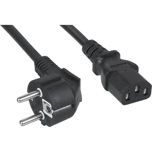 Cabeus PC-186-VDE-1.0-3M Кабель питания компьютера (Schuko+C13) (3x1.0), 3 м фото 1