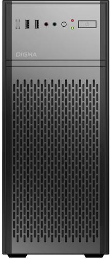 Корпус Digma DCC-MD301 черный без БП ATX 1x80mm 4x120mm 1xUSB2.0 1xUSB3.0 audio фото 2