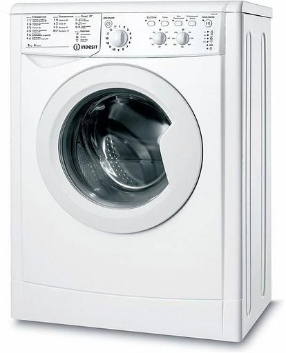 Стиральная машина Indesit IWSC 5105 CIS класс: A загр.фронтальная макс.:5кг белый фото 2