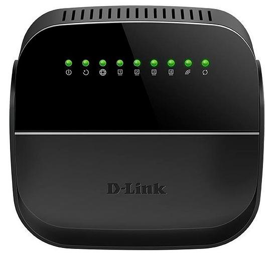 Маршрутизатор D-Link Беспроводной маршрутизатор N150 ADSL2+, 2,4 ГГц, 4x100Base-TX LAN, 1xDSL, Annex A, 1 внутренняя антенна 3 дБи, поддержка Ethernet WAN (DSL-2640U/R1A) фото 1