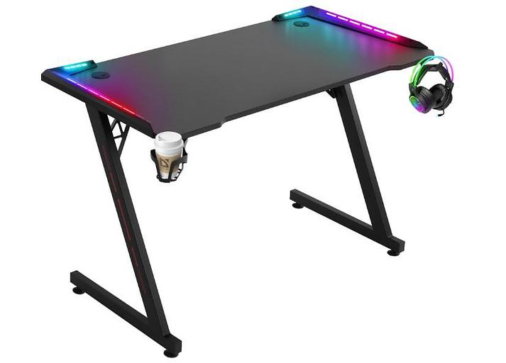 Стол GAMING IDOL RGB BLACK 64333 DEFENDER фото 1