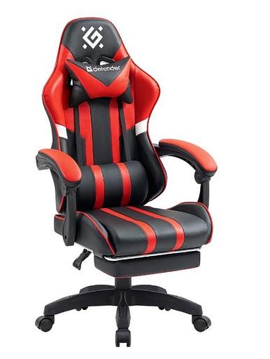 Игровое кресло COLRAN BLACK/RED 64025 DEFENDER фото 1