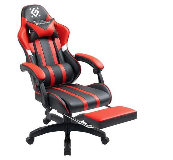 Игровое кресло COLRAN BLACK/RED 64025 DEFENDER фото 3