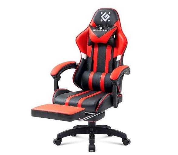 Игровое кресло COLRAN BLACK/RED 64025 DEFENDER фото 4