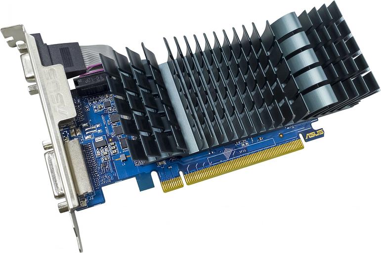 Видеокарта Asus PCI-E GT710-SL-2GD5-BRK-EVO NVIDIA GeForce GT 710 2Gb 64bit GDDR5 954/5012 DVIx1 HDMIx1 CRTx1 HDCP Ret low profile фото 2