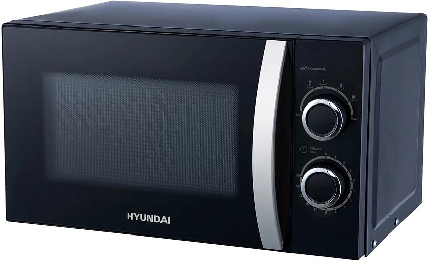Микроволновая Печь Hyundai HYM-M2055 20л. 700Вт черный/серебристый фото 1