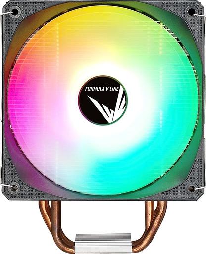 Устройство охлаждения(кулер) Formula Ice Burg Plus ARPW 4P ARGB Soc-AM5/AM4/1151/1200/1700 черный 4-pin 17-34dB 200W Ret фото 2