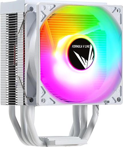 Устройство охлаждения(кулер) Formula Ice Burg ARPW 4P ARGB Soc-AM5/AM4/1151/1200/1700 белый 4-pin 17-34dB 170W Ret фото 1
