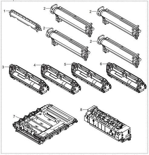 Сервисный комплект Kyocera Сервисный комплект MK-5370 для MA3500cix/MA4000cix (MK-5370/1702YJ8NL0) 200K (1702YJ8NL0) фото 1