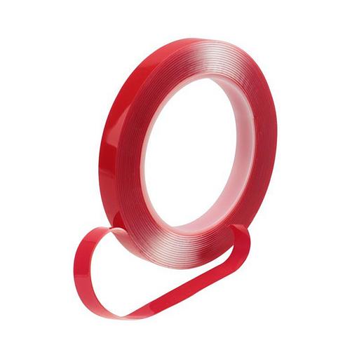 Rexant (09-6512) Двухсторонний скотч прозрачный, на акриловой основе, 12 мм, ролик 5 м фото 1