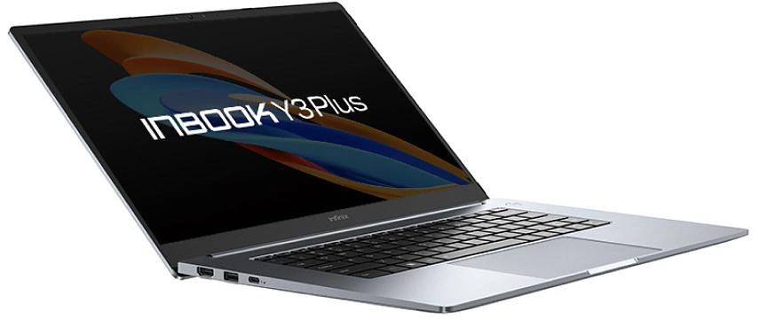 Ноутбук Infinix Inbook Y3 PLUS YL512 Core i3 1215U 8Gb SSD512Gb Intel UHD Graphics 15.6" IPS FHD (1920x1080) Free DOS grey WiFi BT Cam (71008302599) фото 3