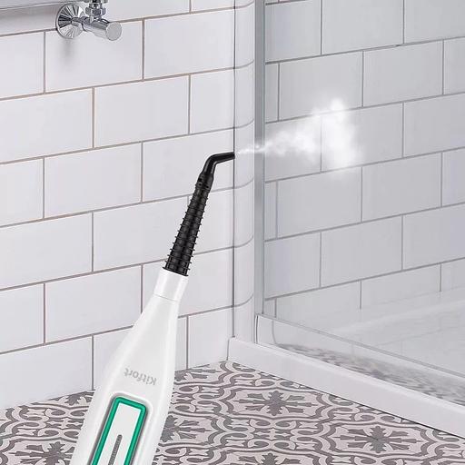 Швабра паровая Kitfort КТ-1098 1250Вт белый/зеленый фото 10