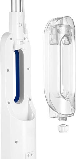 Швабра паровая Kitfort КТ-1048-3 1300Вт белый/синий фото 5