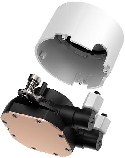 Кулер для процессора PcCooler DA240 ARGB WH фото 3