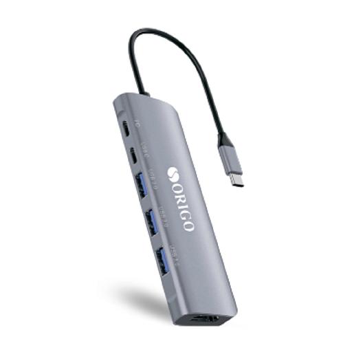ORIGO OU3360PD/A1A Док-станция USB-C 6-в-1 3xUSB 3.0, USB-C/PD 3.0, USB-C, HDMI фото 1