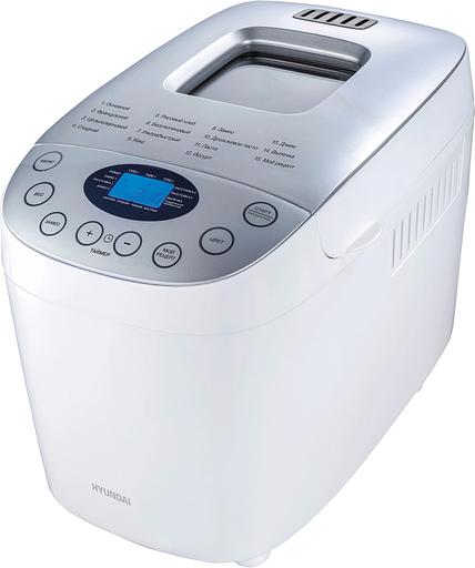 Хлебопечь Hyundai HYBM-4083 850Вт белый/серебристый фото 1