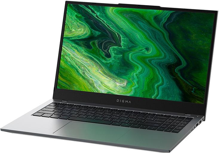 Ноутбук Digma Pro Fortis M Ryzen 5 7430U 16Gb SSD512Gb Intel UHD Graphics 15.6" IPS FHD (1920x1080) Windows 11 Professional grey WiFi BT Cam (DN15R5-ADXW07) фото 3