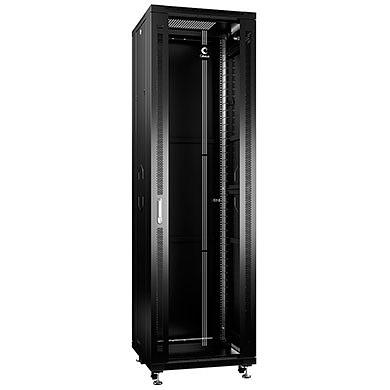Cabeus SH-05C-42U60/100-BK Шкаф монтажный телекоммуникационный 19" напольный для серверного оборудования 42U Cabeus SH-05C-42U60/100-BK фото 1