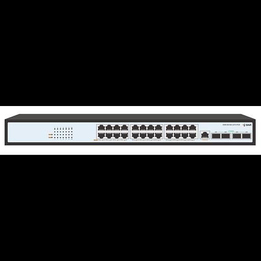 Управляемый PoE коммутатор уровня 2+ SNR-S5110G-24TX-POE фото 1