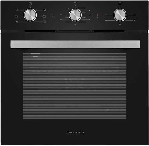 Духовой шкаф Электрический Maunfeld AEOF6060B черный фото 1