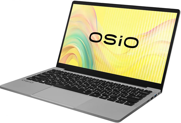 Ноутбук Osio FocusLine F140i-009 Core i5 1235U 16Gb SSD512Gb Intel Iris Xe graphics 14" IPS FHD (1920x1080) Windows 11 Home grey WiFi BT Cam 6000mAh фото 3
