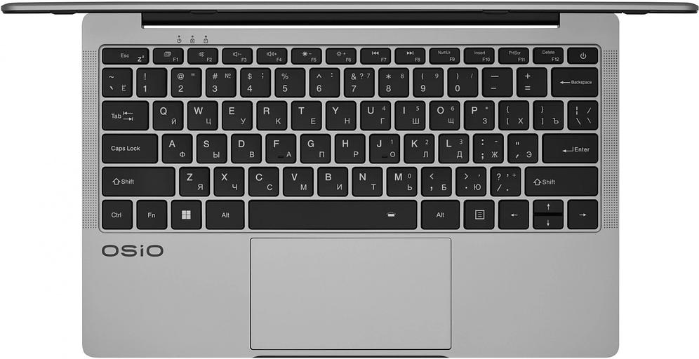 Ноутбук Osio FocusLine F140i-009 Core i5 1235U 16Gb SSD512Gb Intel Iris Xe graphics 14" IPS FHD (1920x1080) Windows 11 Home grey WiFi BT Cam 6000mAh фото 5