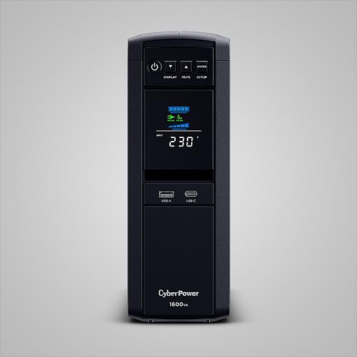 Источник бесперебойного питания Cyberpower CP1600EPFCLCD Line-Interactive 1600VA/100W USB/RS-232/RJ11/45 (6 EURO) (CP1600EPFCLCD) фото 1