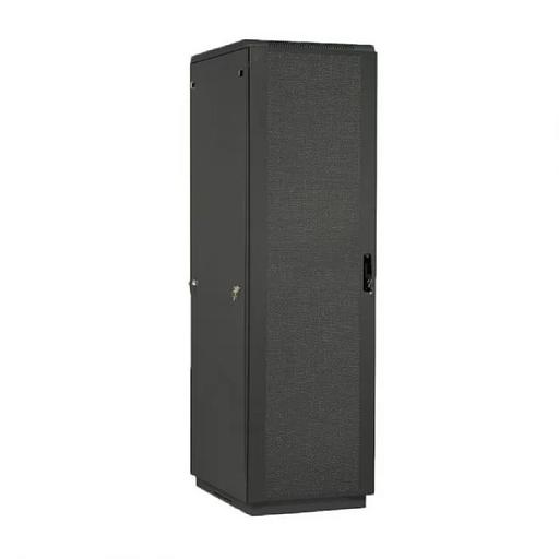 Шкаф ЦМО Шкаф серверный напольный 30U (600 1000) дверь перфорированная 2 шт., чёрный (ШТК-М-30.6.10-44АА-9005) фото 1