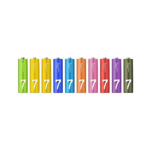 Батарея CUKTECH CUKTECH AAA rainbow alkaline battery（24 pellet） фото 2
