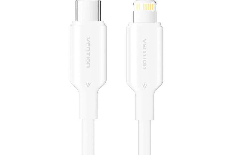 Кабель Vention USB 2.0 CM/Lightning 8M для iPad/iPhone 3A - 1м. Белый Vention LAKWF фото 2