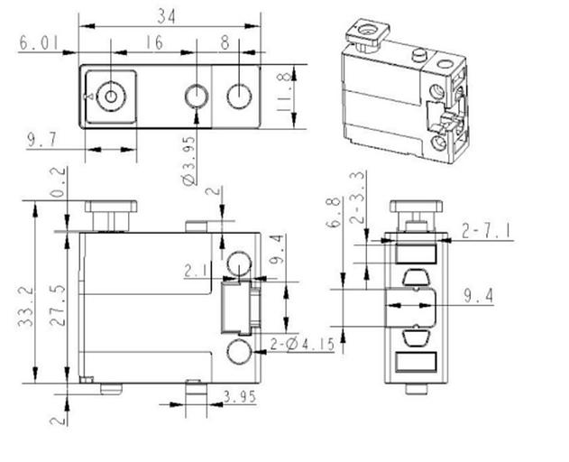 Сервопривод MS-1.5A Servo фото 3