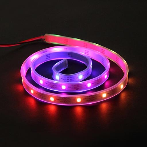 Лента LED с RGB-светодиодами 1м фото 2