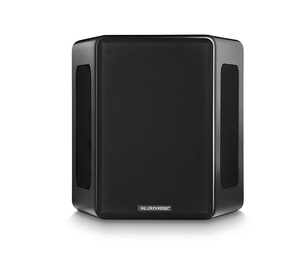 Настенные тыловые трипольные акустические системы Miller & Kreisel® S300T. Цвет: Черный матовый. Пара. фото 4