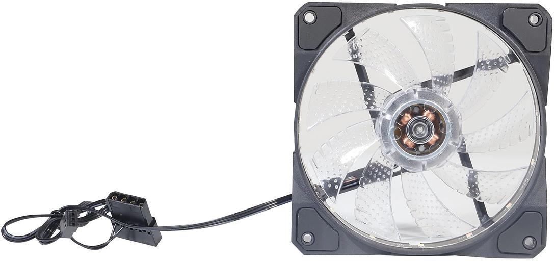 Вентилятор Оклик OG-CF120RGB2-BK 120x120x25mm 3-pin 4-pin (Molex)25dB Ret фото 2