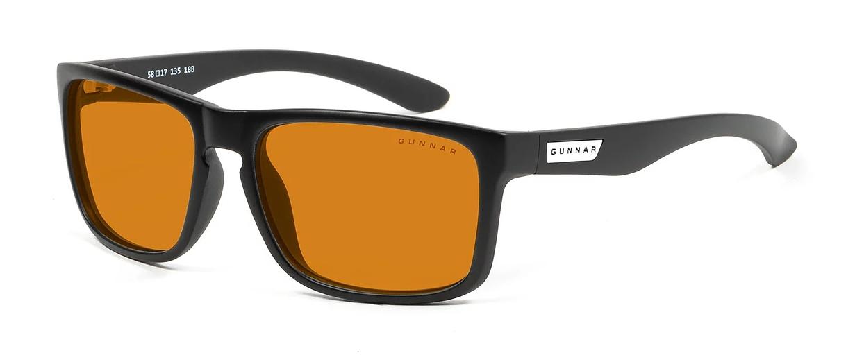 Очки для компьютера (для геймеров) GUNNAR Intercept Amber Max INT-00112, Onyx фото 1