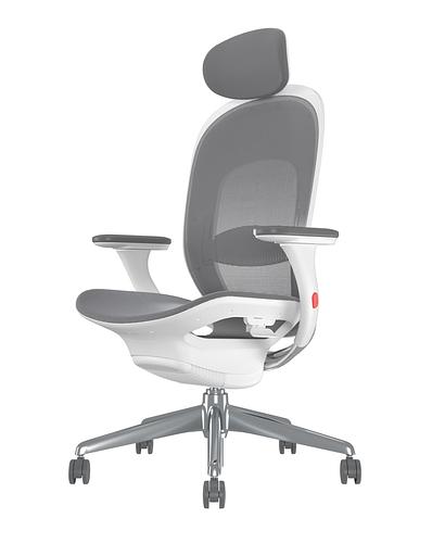 Компьютерное кресло KARNOX EMISSARY Milano -сетка KX810707-MMI, белый фото 1