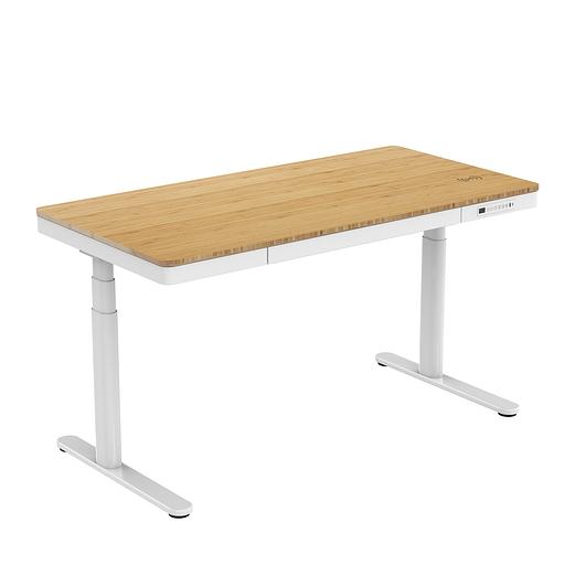 Стол для компьютера с электроприводом, QI-зарядкой и USB-портами FoxGear FG-ED-55W фото 1